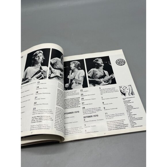 Eric Clapton paperback book documentary by Marc Roberty 1990 English READ - Picture 9 of 9